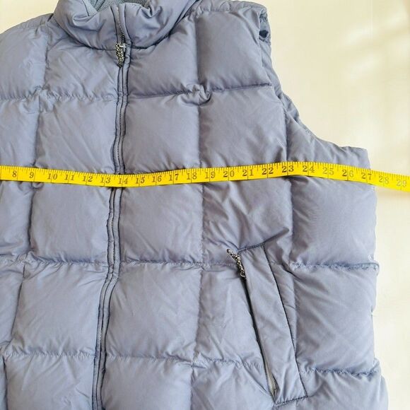 Eddie Bauer Weatheredge Goose Down Puffer Vest Jacket Blue Womens Sz 3X Outdoor - Picture 5 of 7